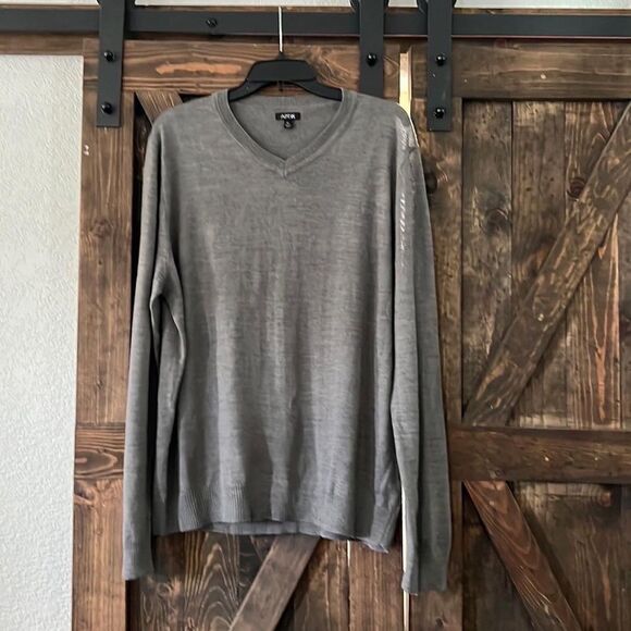 Apt. 9 Merino Wool-Blend V-neck Sweater Sz-XL - Picture 2 of 7